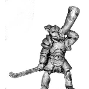 Armoured Man-Orc musician