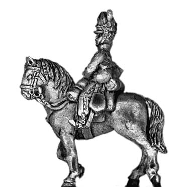 Scots Grey, in bearskin, at rest