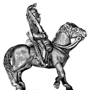 Heavy Dragoon, in helmet, at rest