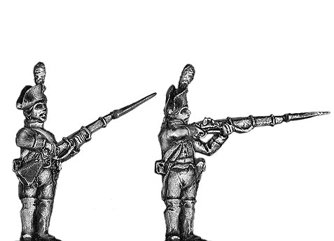 Schuetzen/Sharpshooters, loading and firing