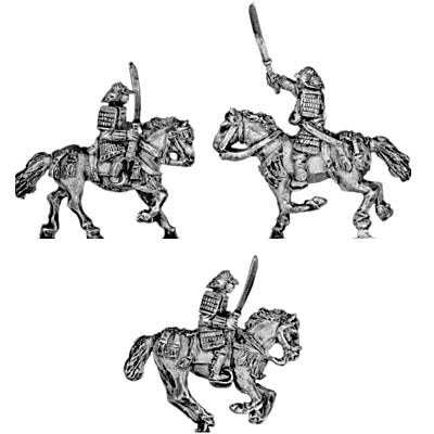 Mounted Samurai with katana