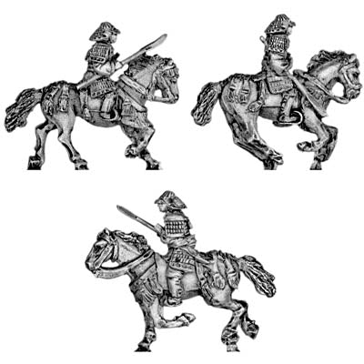 Mounted Samurai with naginata