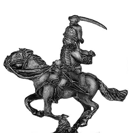 Austrian Hussar officer in busby