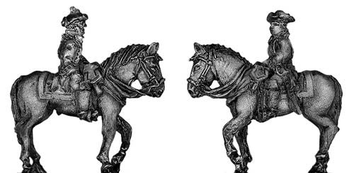 Austrian mounted infantry officer