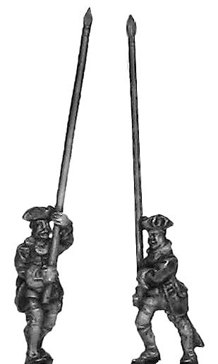 Russian Musketeer standard bearer