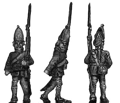 Russian Grenadier, summer uniform, marching