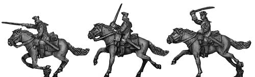 Russian Cuirassier, winter uniform
