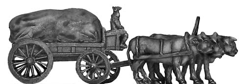 Russian 3 ox Regimental wagon