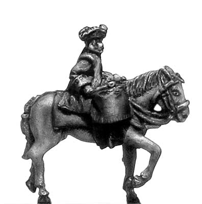 Chevau leger kettle drummer in tricorn