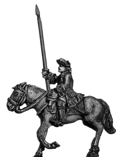 Dragoon standard bearer in tricorn