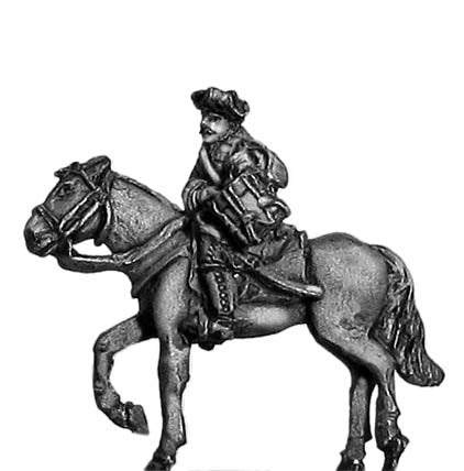 Dragoon drummer in tricorn