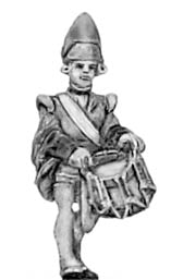 Grenadier in mitre, drummer