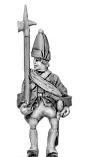 Grenadier officer in mitre