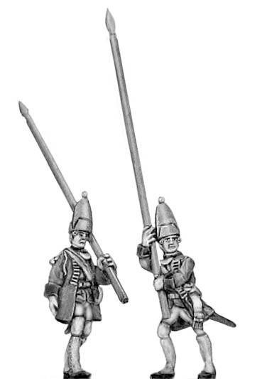 Grenadier Standard bearer in mitre