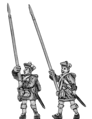 Mounted officer in tricorn
