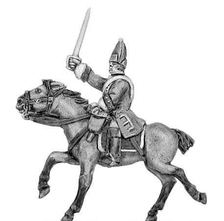 Horse Grenadier officer in mitre