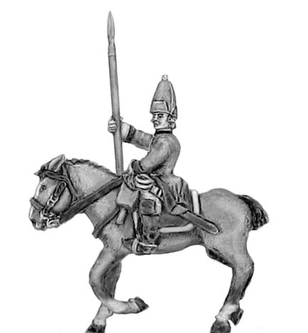 Horse Grenadier standard in mitre