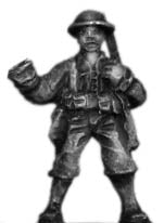 1941 US Cavalry horse holder on foot