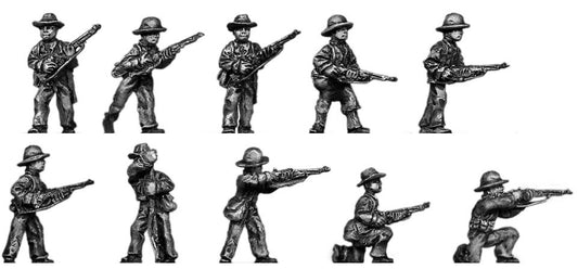1941 Filipino infantry with rifle