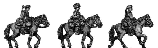 Soviet militia/partisans mounted