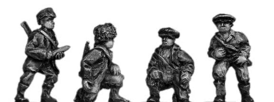 Soviet militia/partisan heavy weapon crew