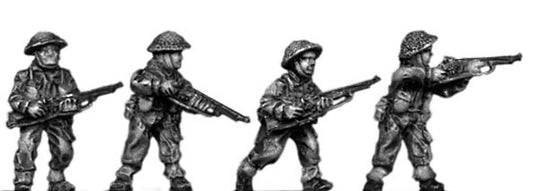 Gurkha infantry with No1 Mk4 rifle in helmet