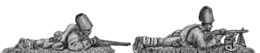 Italian Askari in fez LMG- 2 fig set
