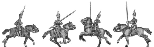 Italian Askari Cavalry in fez w/rifle, sabre and lance