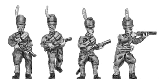 Italian Askari Cavalry in fez, dismounted