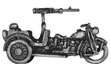 Italian tricycle with LMG no rider