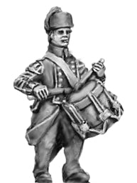 British Infantry in Saratoga cap, Drummer