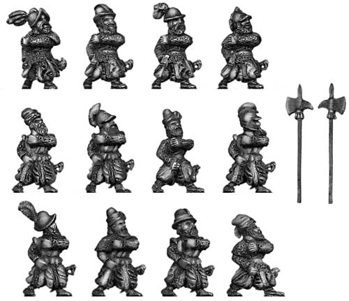 Landsknecht Halberdier 1550-1590