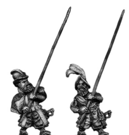 Landsknecht standard bearer 1550-90