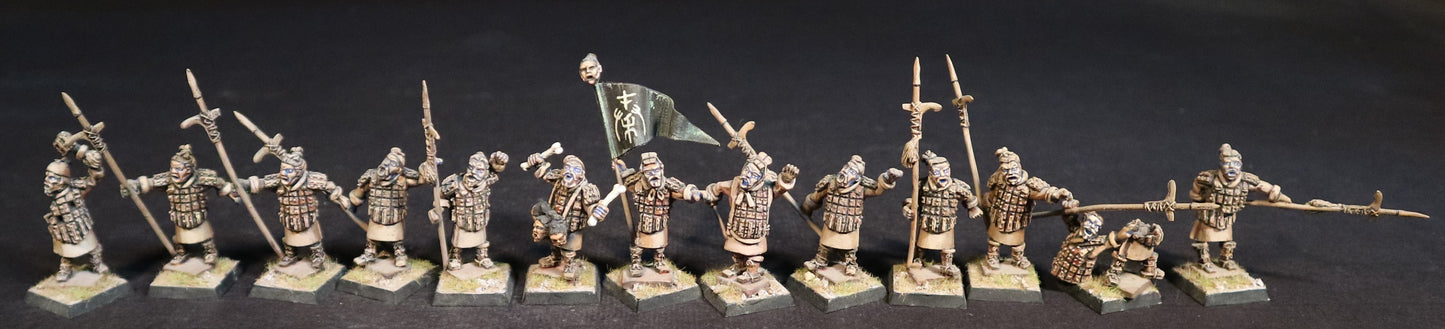 100MMR26 Terracotta Zombie Warrior Horde