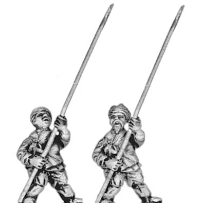 Yi Dynasty Korean peasant spearman