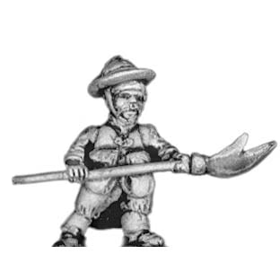Yi Dynasty Korean halberdier
