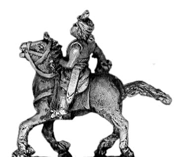 Mounted chieftain or officer
