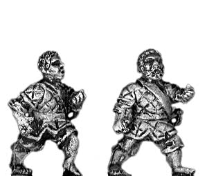 African halberdier, bare head