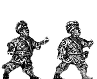 African halberdier, turban