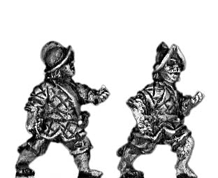 Portuguese halberdier, morion