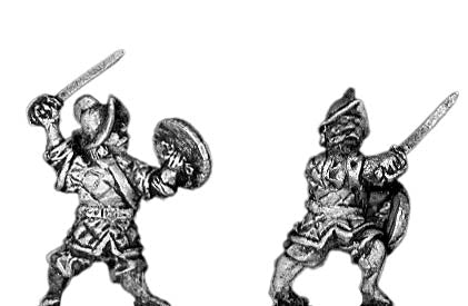 Portuguese swordsman, morion
