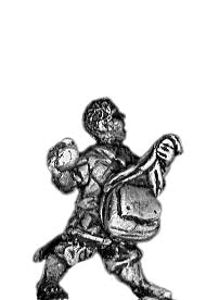 African powder pot thrower