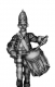  1756-63 Saxon Grenadier drummer, marching 