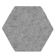  16.5mm (across flat) hexagon, plain 