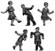  1920s Jazz Dancers - 5 figure set 
