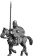 Carolingian horseman mounted 