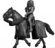  Lady Godiva (c1040), naked on horse 