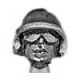  SWAT Head Helmet and goggles 