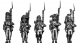  Ragged infantry characters 
